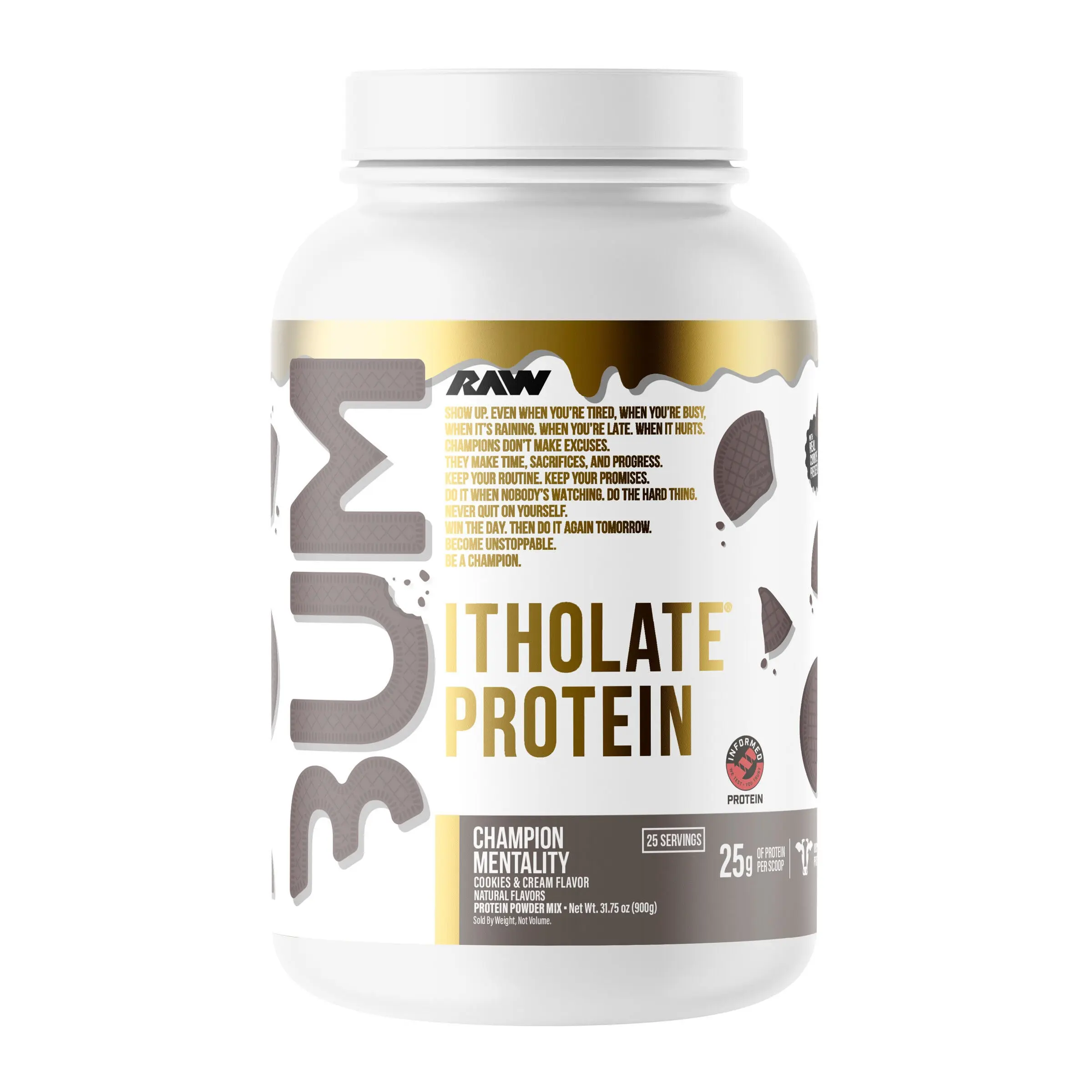 RAW NUTRITION CBUM Itholate Whey Protein Powder - Low-Sugar High Protein Shake