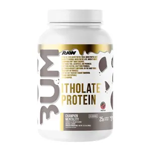 RAW NUTRITION CBUM Itholate Whey Protein Powder - Low-Sugar Workout Supplement, Gym Energy-Boosting Dietary Formula for Enhanced Fitness Performance