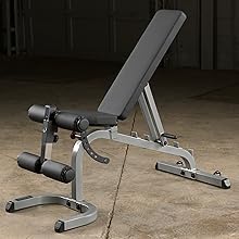 Body-Solid (GPR370) Multi-Press Rack - Strength Training Station for Home Gym - Adjustable Squat and Press Stand with High Tensile Steel Frame