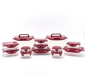 LocknLock 13-Pc Nostalgic Nestable Multi-Shape Set