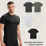 Haus | Essentials Breathable Short Sleeve Athletic Fitted Tee | All-Day Performance