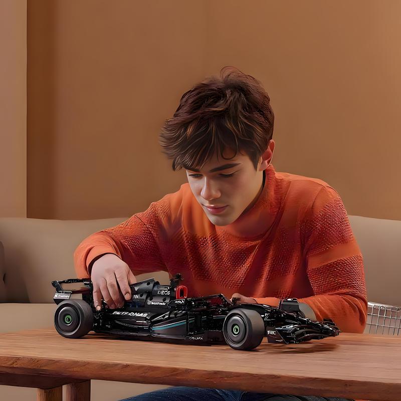 Super Car Building Kits, 1:8 MOC Building Set Sports Car Model,Collectible Scale Model Technique Car Building Blocks Set for Adults/Teens