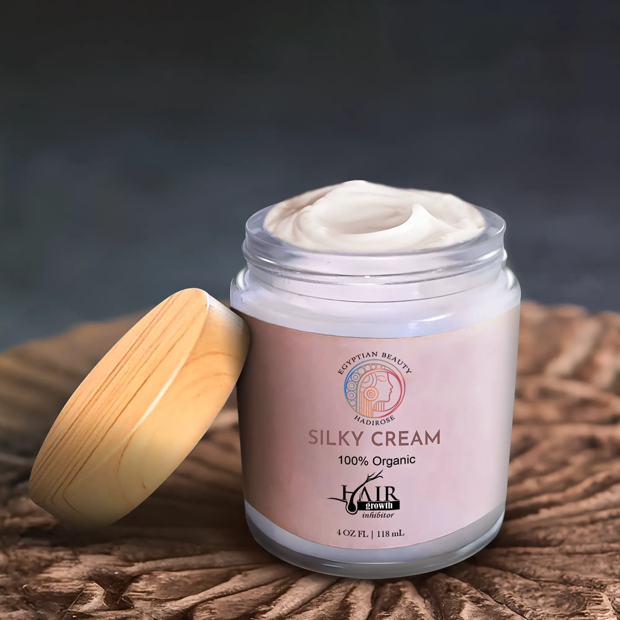 Silky Cream by Hadirose 3.3 OZ - Pure Red Saad Oil (Cyperus