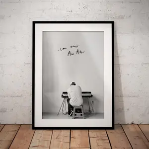 Matte Mac Miller Poster  Mac Miller Wall Art  Hip Hop Wall Art, Rap Music Poster, Minimalist Music Print