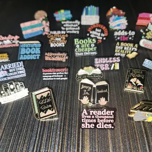Decorative Pins for Book Lovers