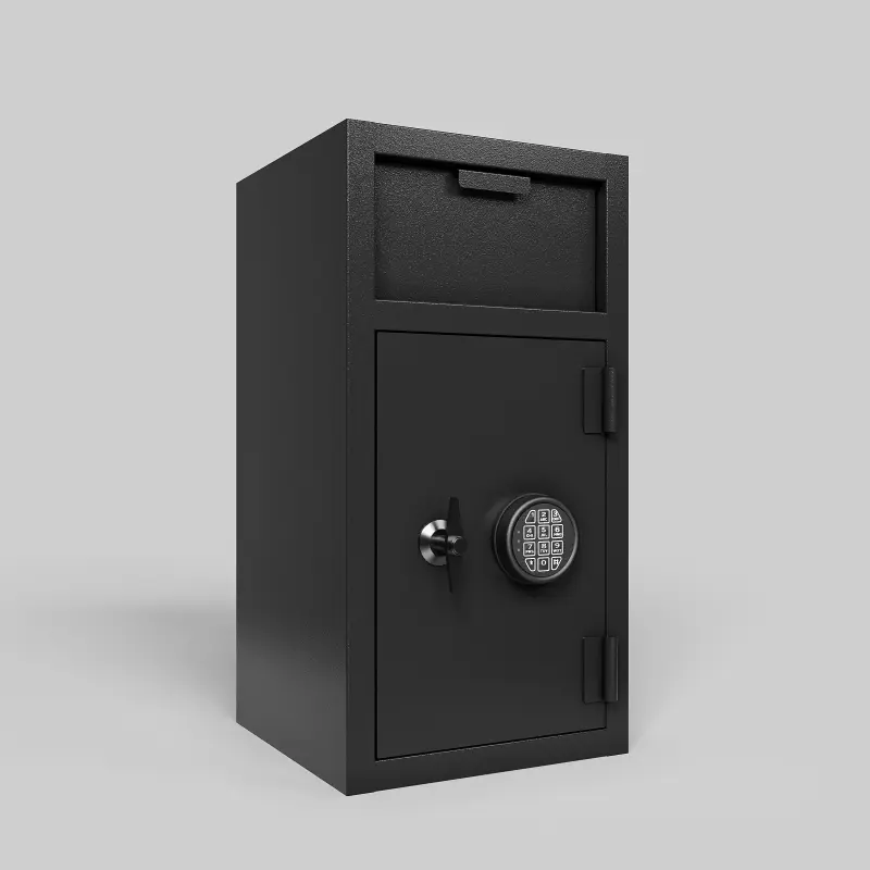 (High end and high-quality)690 Inner cabinet drawer cabinet  Digital Depository Safe Made of Carbon Steel Electronic Code Lock Depository Safe with Deposit Slot Depository Box for Home Hotel Restaurant and Office
