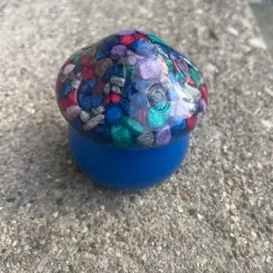 Fairy Landing  - Custom Mushroom Container – Your Personalized Charm Awaits!