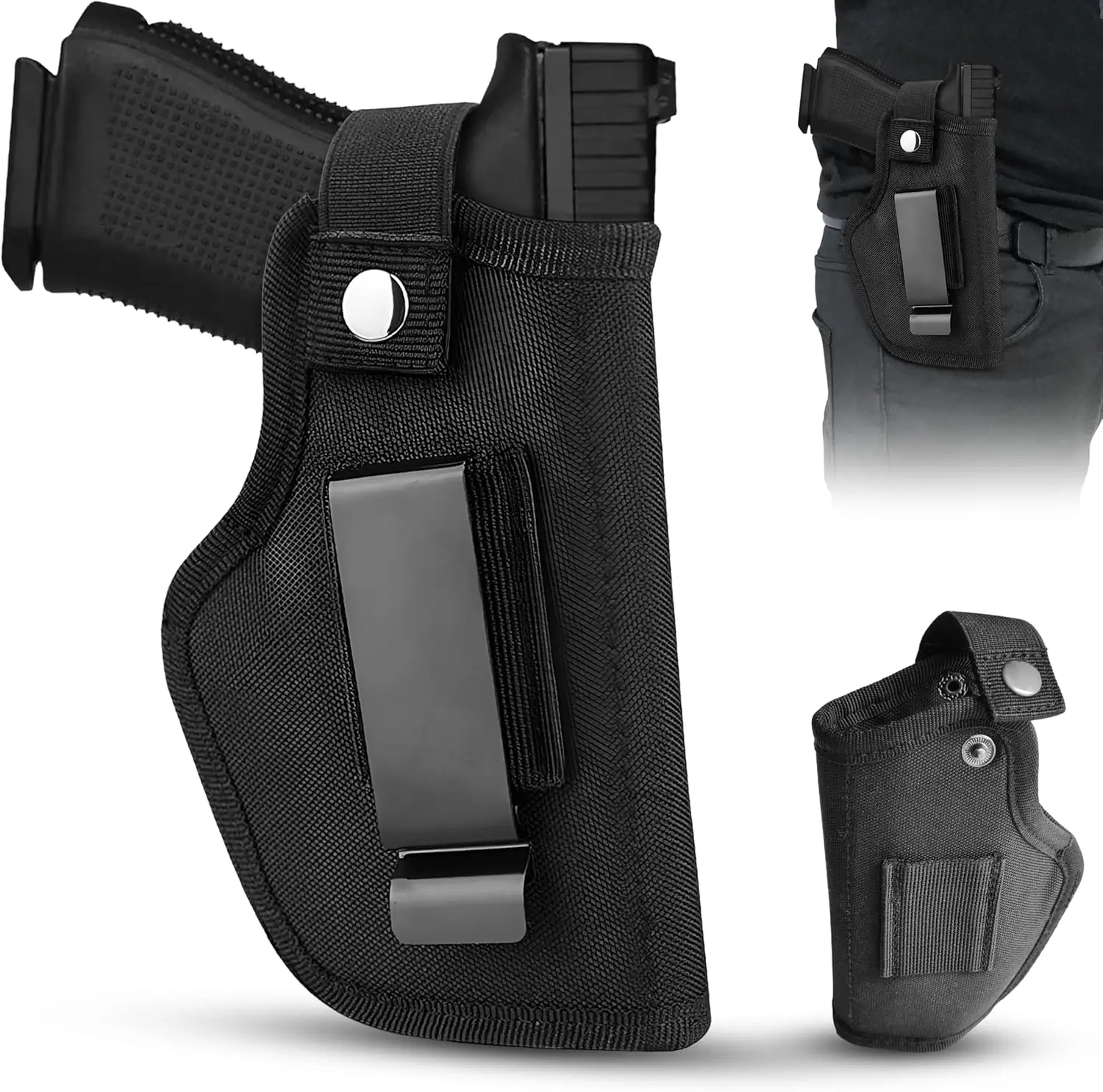 Gun Holster Tactical Concealed Left/Right Hand IWB OWB Belt Weapon Carry Pistol New Gun Holster Tactical Concealed Left/Right Hand IWB OWB Belt Weapon Carry Pistol New
