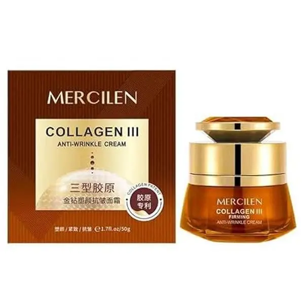 Collagen III Anti-Wrinkle Cream, Firming Moisturizer for Face, 1.7 fl oz