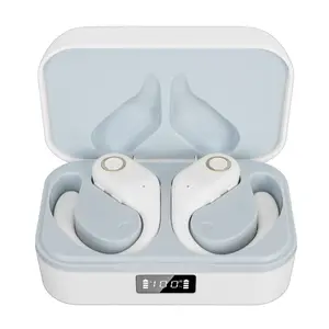 Bluetooth Translator Earbuds 144 Languages Noise Reduction Stereo Wireless Translation Headphones with Charging Case White