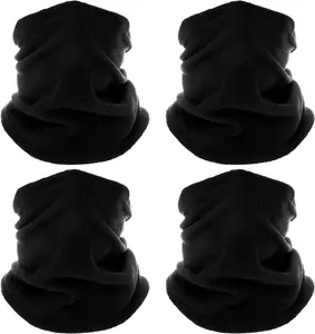 4 Pack Winter  Warmers  Mask for Men Women Fleece  Gaiter Mask  Cover Balaclava Scarf