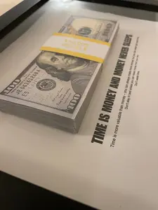 Time is Money $100 Frame series