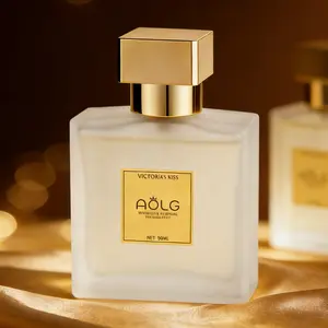 AOLG Victoria's Kiss Women's Perfume 1.70z 50ml Eau de Toilette Floral Fruity Notes Long Lasting Fragrance Bergamot Vanilla Aroma Scented Cologne