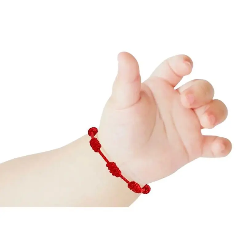7-Section Red Bracelet