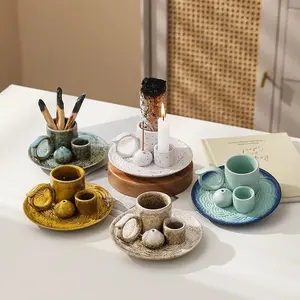 1pc Incense Burner Sage Tray and Candle Holder Perfect for Palo Santo and Aromatherapy Home and Office Decor Scented Home Fragrance (Without Incense)