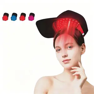 LED Light Therapy Hat for Hair Growth, Diode Light Therapy Cap for Hair Regeneration and Baldness, New Hair Growth Cap with Batteries
