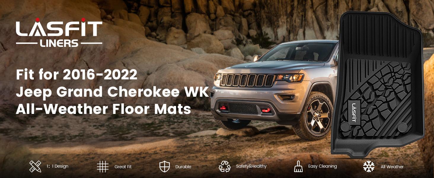 Lasfit fit for 2016-2022 Jeep Grand Cherokee WK Floor Mats or Cargo Mats