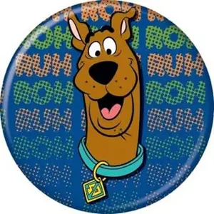 Scooby-Doo Ruh Roh Buttons 1.25" Round