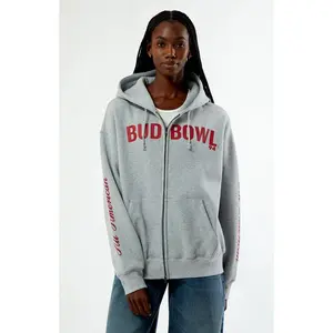 Budweiser Women's Bud Bowl Zip Up Hoodie