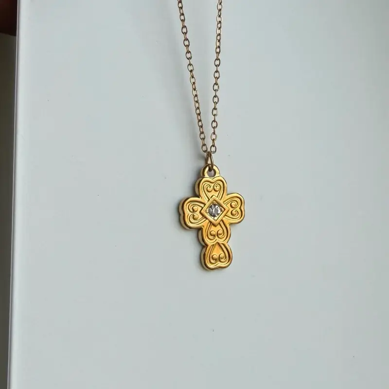 Baby Cross Necklace