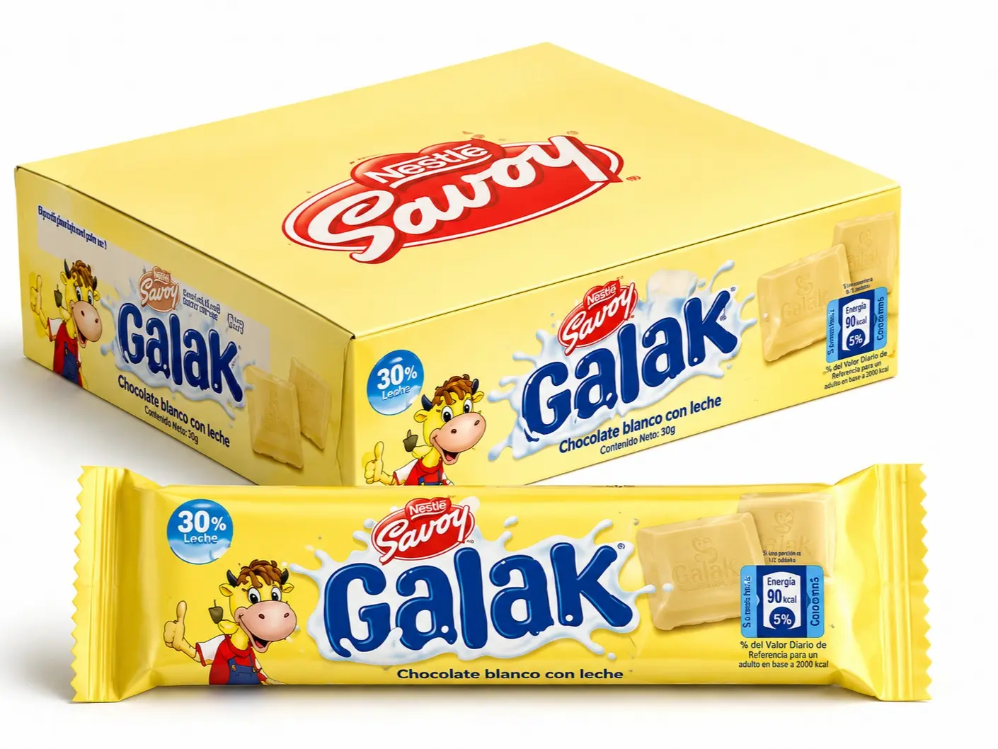 Galak Chocolate Blanco Caja 12 Unidades