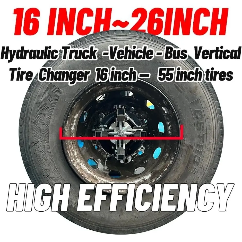 KT-TV910 55 Inch Hydraulic Tire Changer Machine Efficient Car and Truck Tire Changer