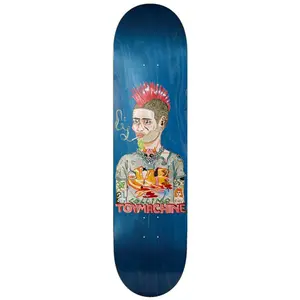 Toy Machine Skateboard Deck Collins Mohawk (Assorted) 8.25" x 31.75"