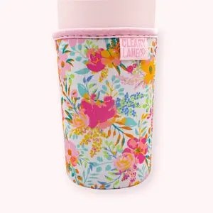 Blush Rainbow Posies | Cup Sleeve