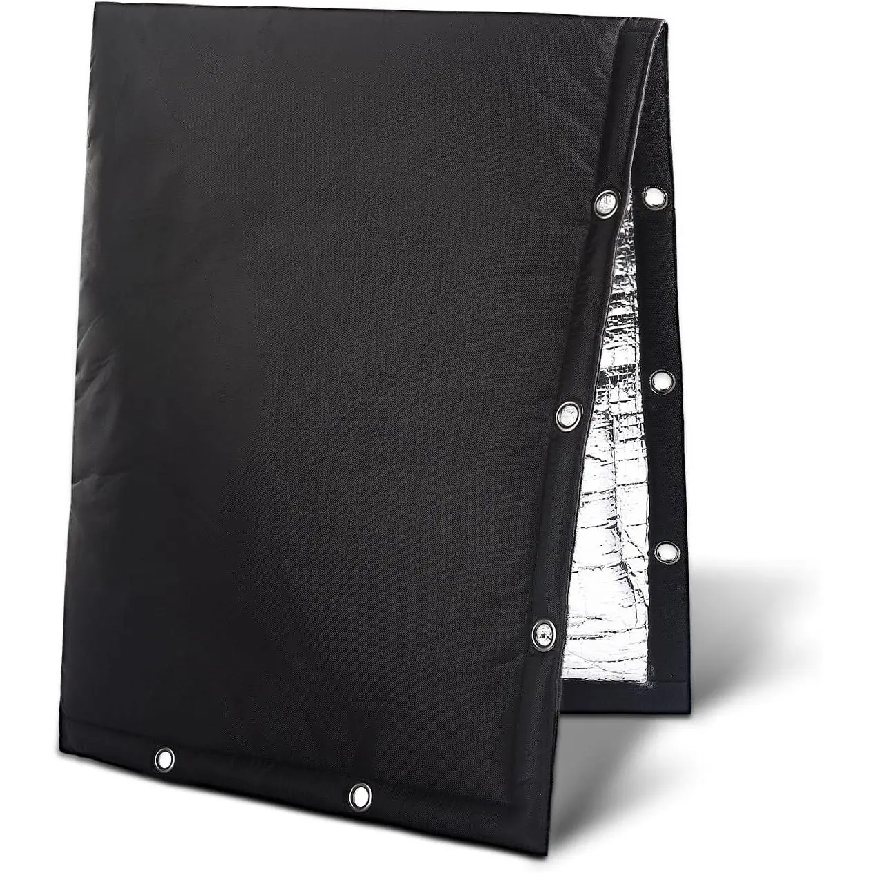 Outdoor Backflow Preventer Cover - 16''W x 20''H, Freeze Protection, Waterproof Shield for Irrigation Pipes & Sprinkler Valves, Black Home Supply, Winter Freeze