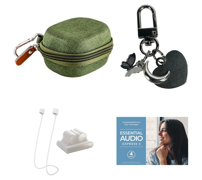 Apple AirPod 4 ANC with Software Suite, Travel Case, Silver Ke