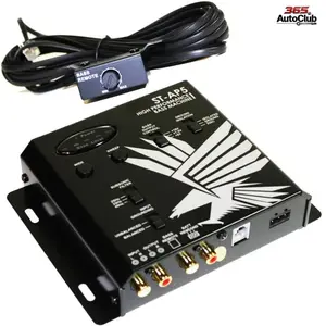 ST-AP5 2nd Gen Digital Bass Control Machine, Bass Maximizer & Restoration Processor with Epicenter Reconstruction, Bass Knob & Dash Mount Remote Control