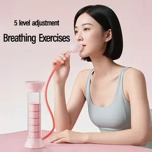 Breathing Dumbbells, Abdominal Breathing, Lung Capacity, Slimming Belly Breathing Trainer, Running Face, Men'S And Women'S Fitness Equipment