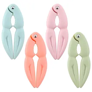 4Pcs Crab Crackers and Tools Multicolored Crab Leg Crackers Tool Efficient Lobster Crackers Portable Seafood Crackers and Tools Crab Legs Utensils Crab Claw Crackers Crab Tools for Eating