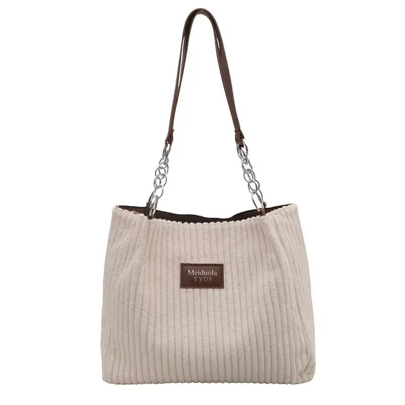 Meiduola Elegant Ladies Zip Candy Handbags with Chains Decoration Best Market Fashion Purses for Spring Winter Autumn Featuring Two Shoulder Hand Wash Only