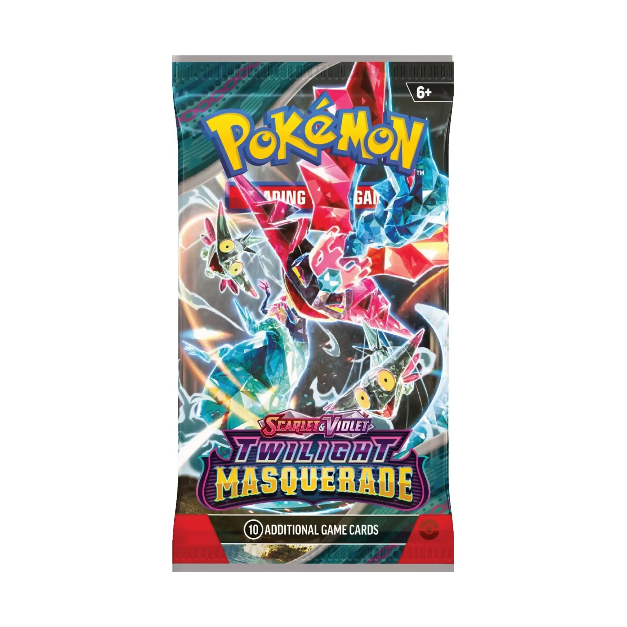 Pokémon TCG Twilight Masquerade Booster Pack(s) - Multiple Pack Options, Pokémon Trading Card Game