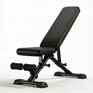 SAVEYOUR 2-in-1 Foldable Dumbbell Bench Full Body Home Gym with Adjustable Angles for Strength Training
