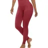 FeelinGirl Essentials High-Waisted Shaping Leggings Pants - Seamless 360° Stretch, Anti-Slip Silicone Waistband, Slimming Tummy Control, Black, Nylon Spandex Blend #Summervibes
