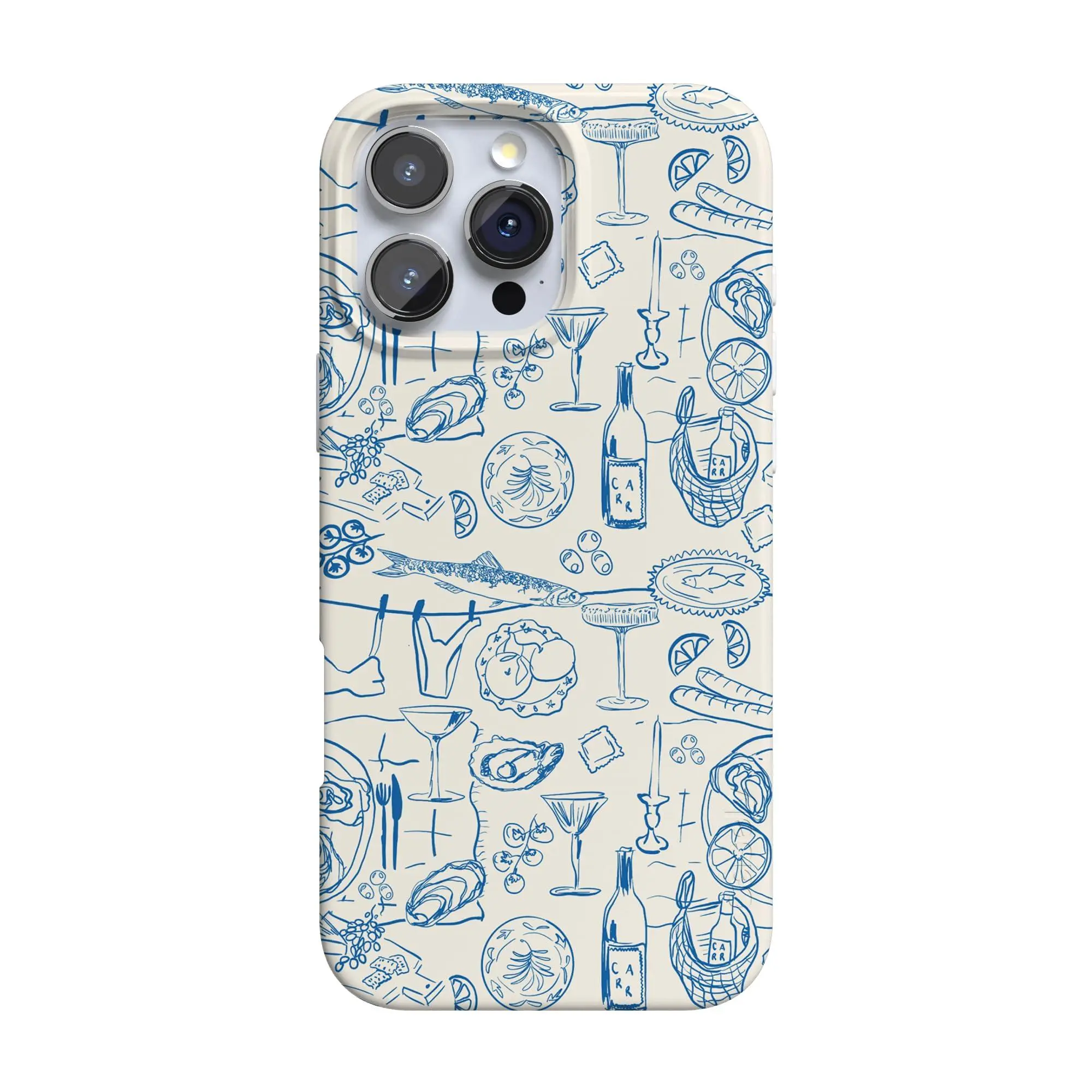 Casely iPhone 16 Pro Case | Dolce Vita | Amalfi Aperitivo | Compatible with MagSafe | Classic Ultra Thin Design