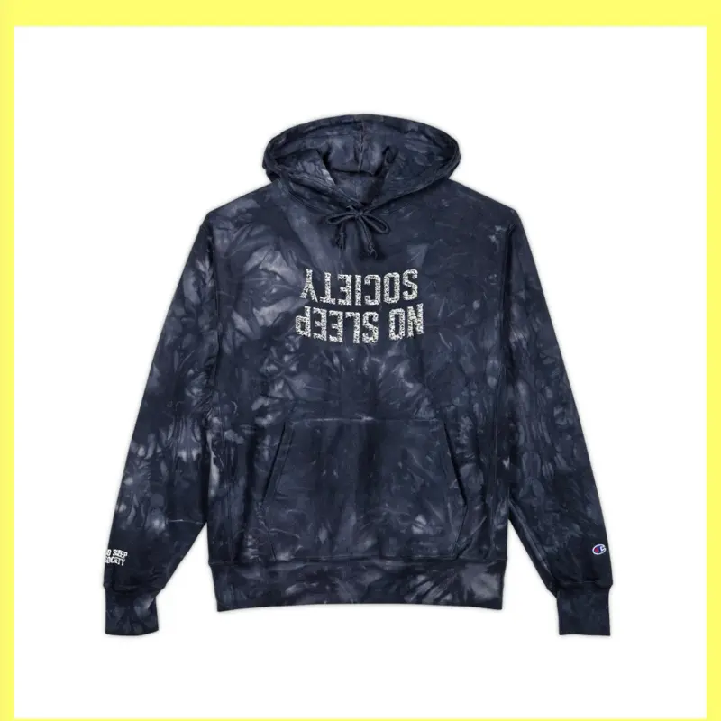 Branded Tie-Dye Hoodie with NoSleepSociety Logo