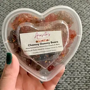 Gummy Bears in a Heart chamoy  candies