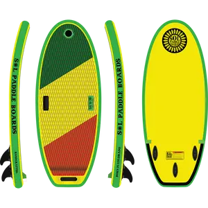 SOLra Inflatable River Surfboard