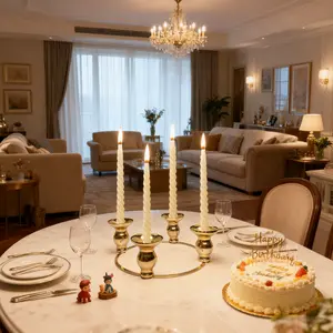 Elegant Metal House Candle Holder Set, Gothic Window Design, Indoor Outdoor Decor, Perfect for Christmas Halloween Wedding Gifts