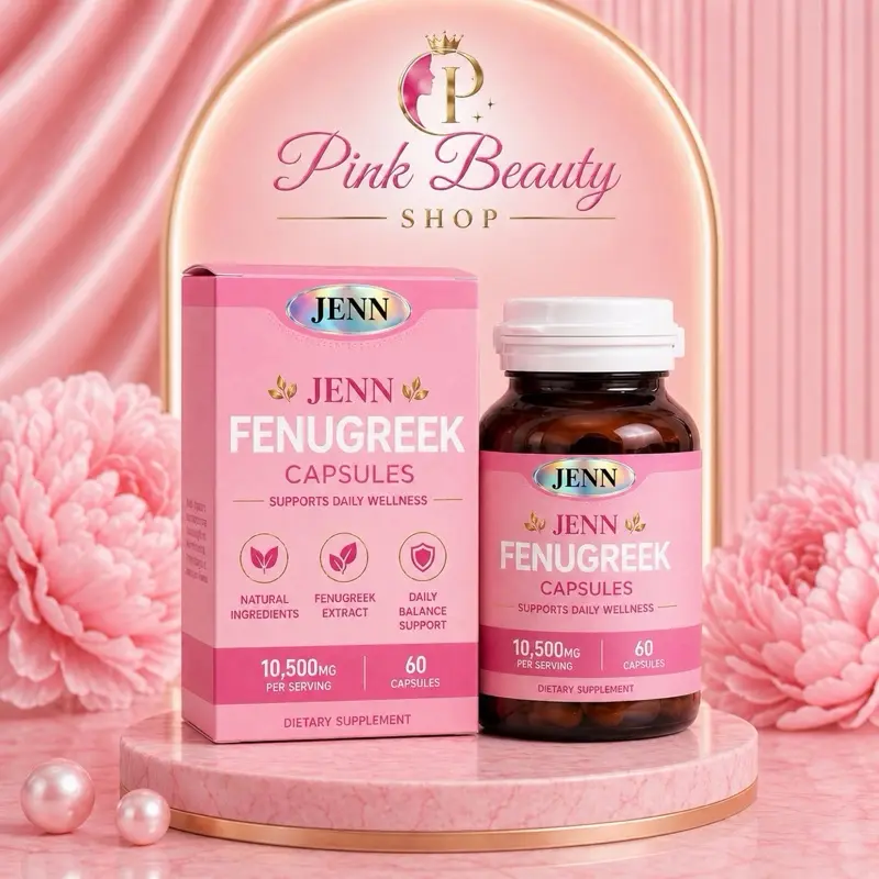Jenn Fenugreek Capsules  A natural herbal supplement designed to support daily wellness, balance, and confidence using traditional plant-based ingredients.