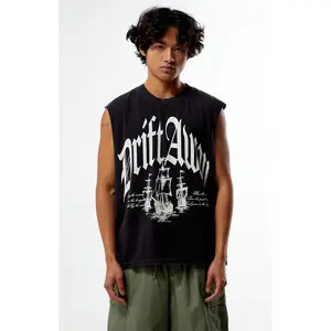 Pacsun Men's Drift Away Cutoff Muscle T-Shirt