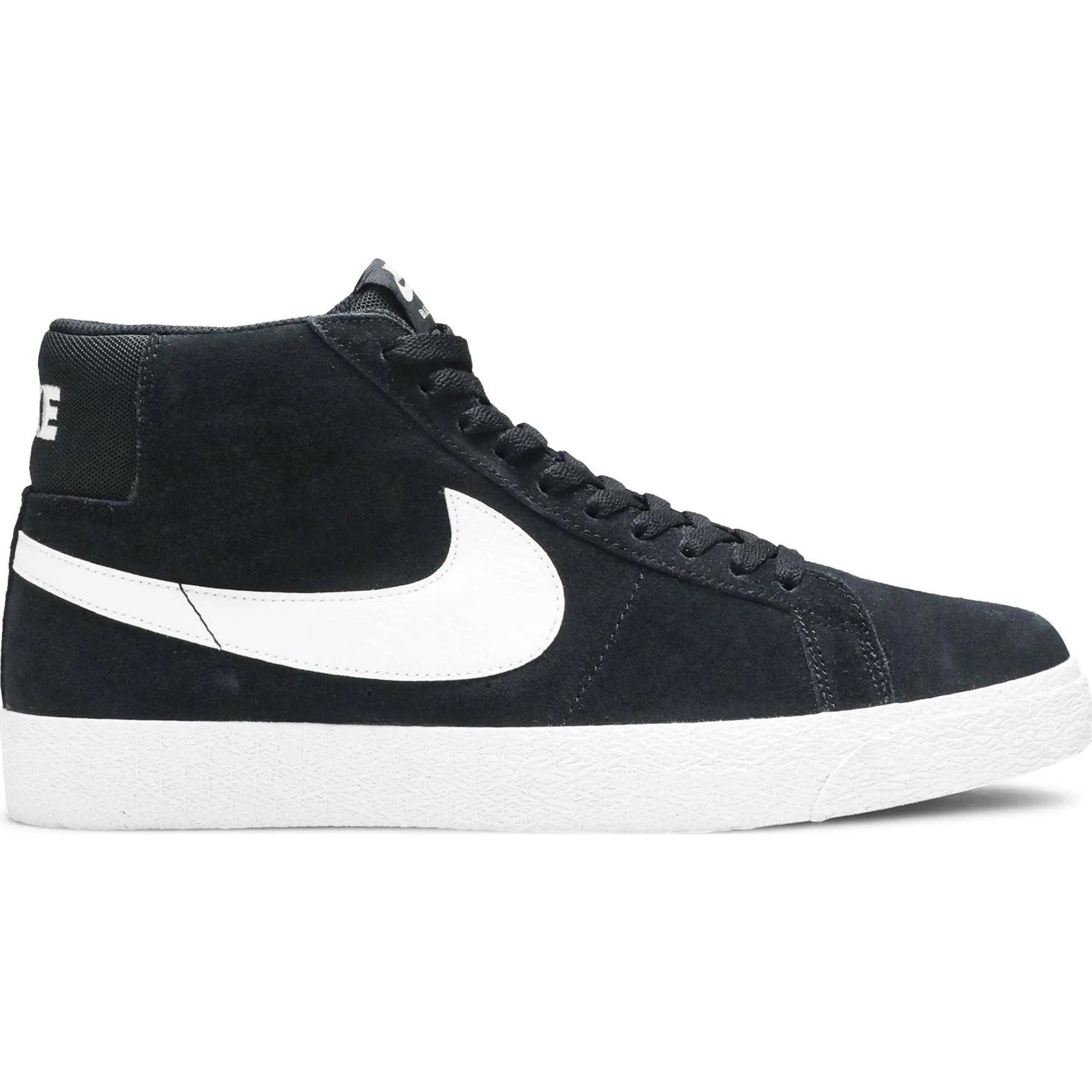 [864349-002] Mens Nike SB ZOOM BLAZER MID 'BLACK WHITE'