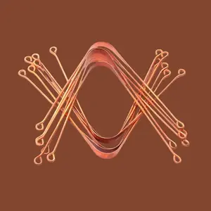 Tounge Cleaner Copper Metal Ayurvedic Scraper