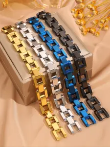 Classic Bohemian Style Watch Strap Bracelet, Stainless Steel Fashion Item, Fashionable Watch Accessories, Perfect for Daily Use, Festival Parties, Birthday Gifts