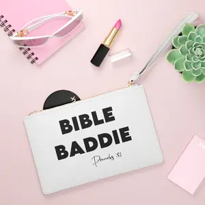 Bible Baddie Clutch Bag — Proverbs 31 Wristlet Purse for Faithful Fashionistas