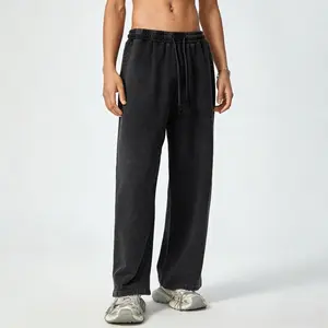 Inflation 100% Cotton streetwear Loose Fit Washed Casual Versatile Trendy Sweatpants 26 Spring Fall New Arrival Men's Joggers