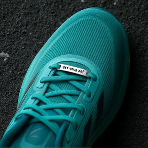 Personalised Metal Shoe Tags for Runners Custom Engraved Shoe Lace Charm Marathon Gift, Motivational Running Accessories, Race Day Keepsake